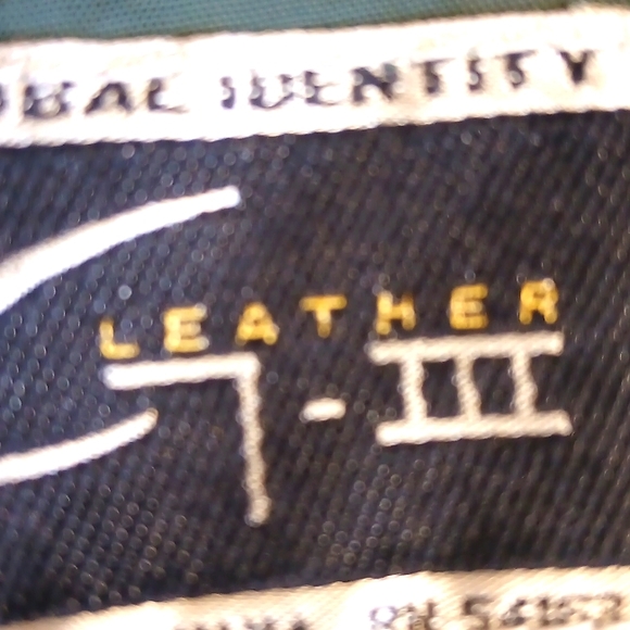 Vintage Global Identity Suede Leather Straight Pencil Skirt Green Women's Sz 5/6 - Picture 15 of 16